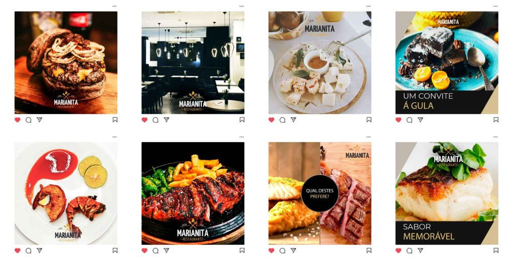 Designs para redes sociais exepmplos